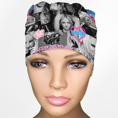 Brittney Spears Low-Tie Surgeon Scrub Cap