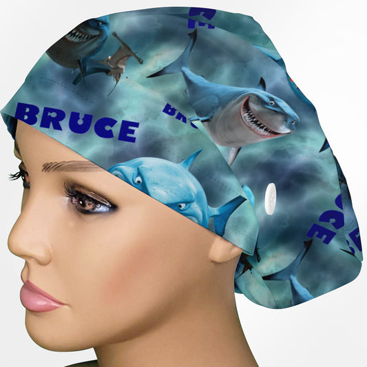 Fish Are Friends Euro Scrub Cap