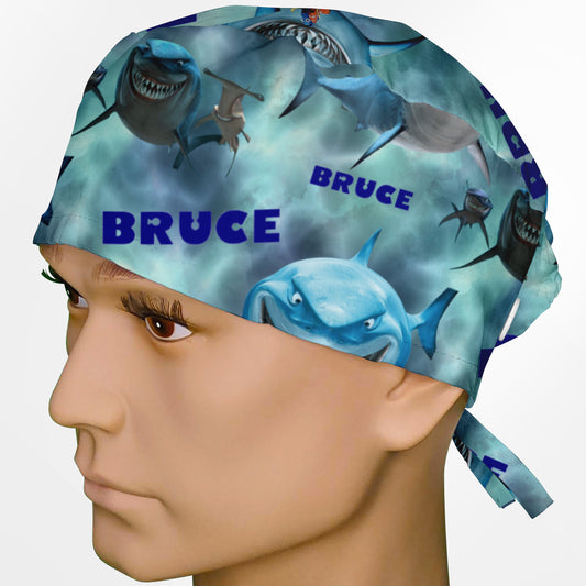 Fish Are Friends Surgeon Scrub Cap