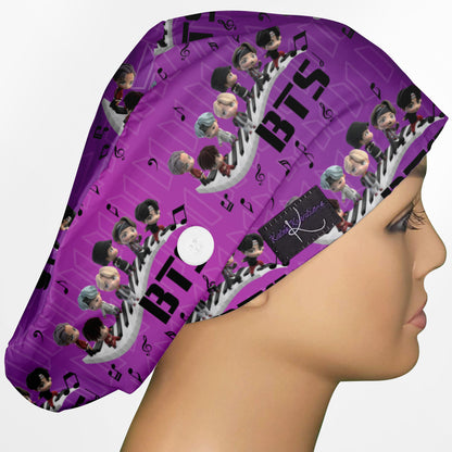 BTS K-Pop Euro Scrub Cap