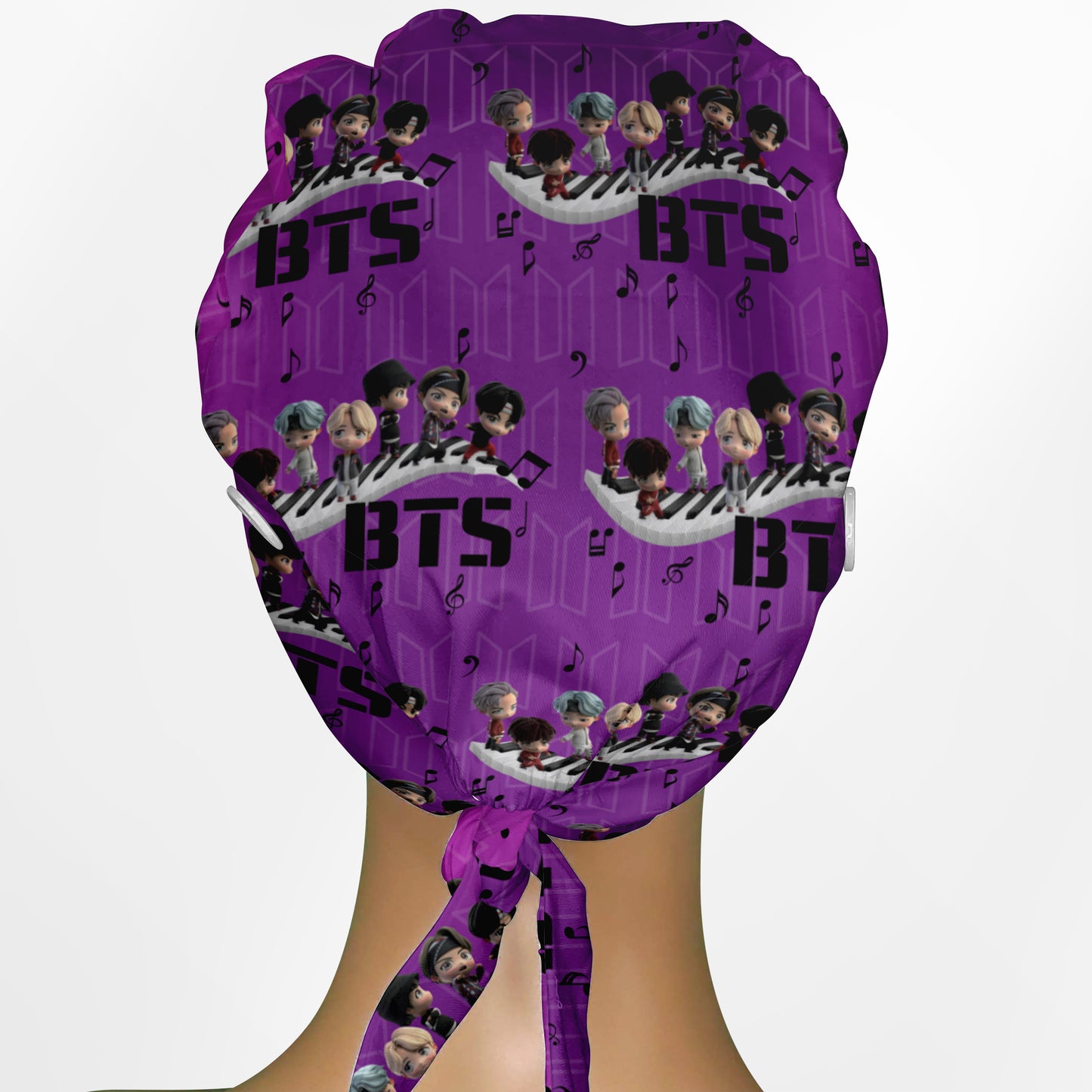 BTS K-Pop Low-Tie Surgeon Scrub Cap