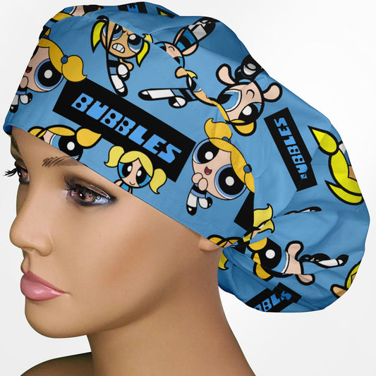 Bubbles Bouffant Scrub Cap
