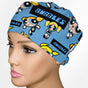 Bubbles Low-Tie Surgeon Scrub Cap