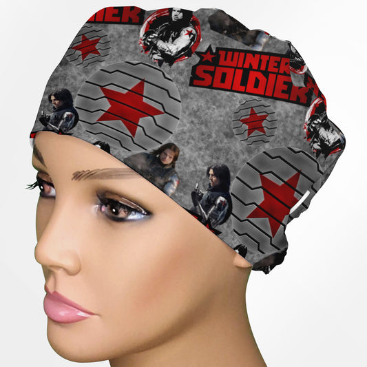 Frozen Valor Low-Tie Surgeon Scrub Cap