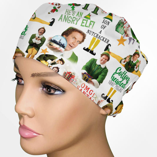 Buddy The Elf Low-Tie Surgeon Scrub Cap