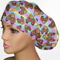 Bunny Butts Bouffant Scrub Cap