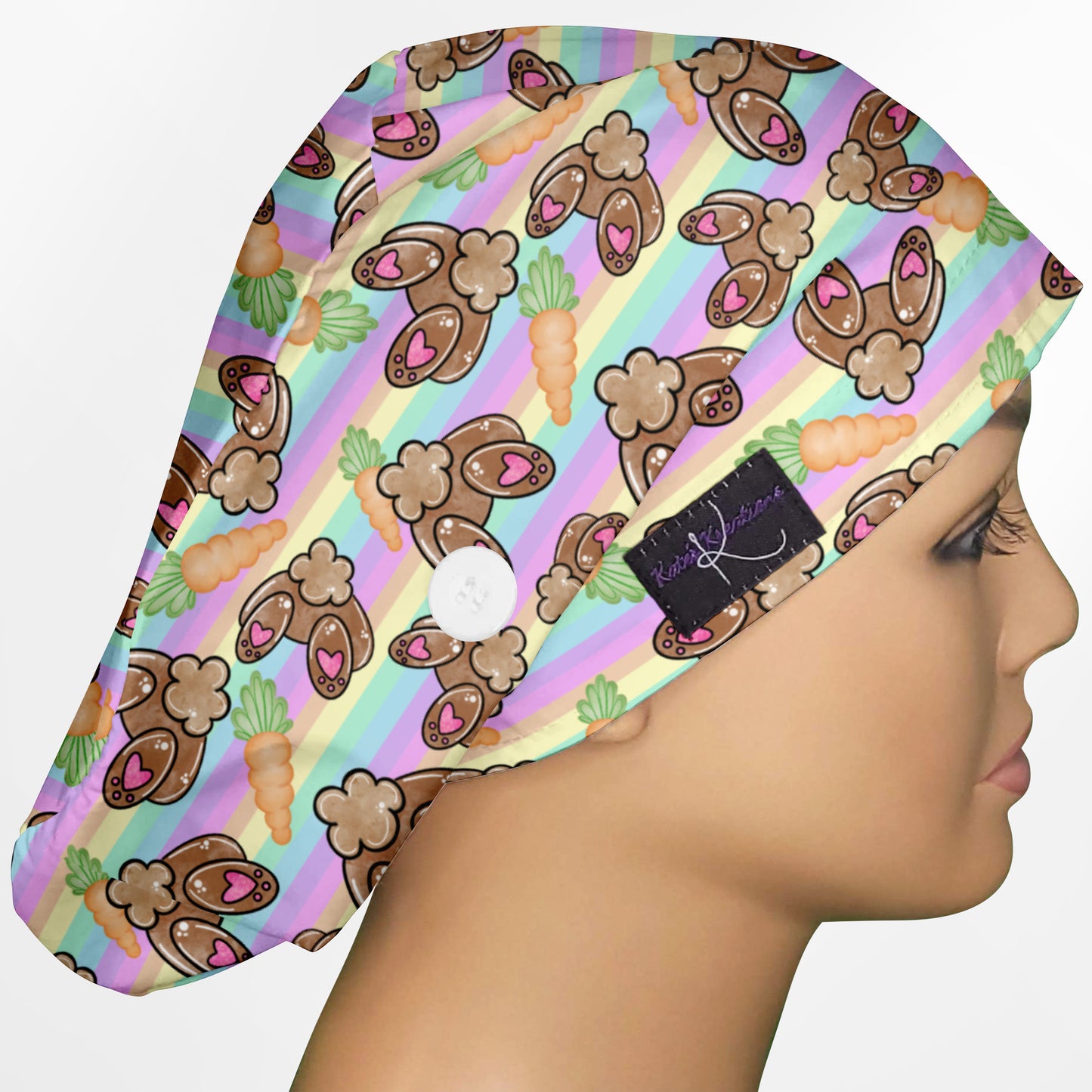 Bunny Butts Euro Scrub Cap