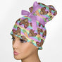 Bunny Butts High Bun Ponytail Scrub Cap