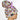 Bunny Butts High Bun Ponytail Scrub Cap