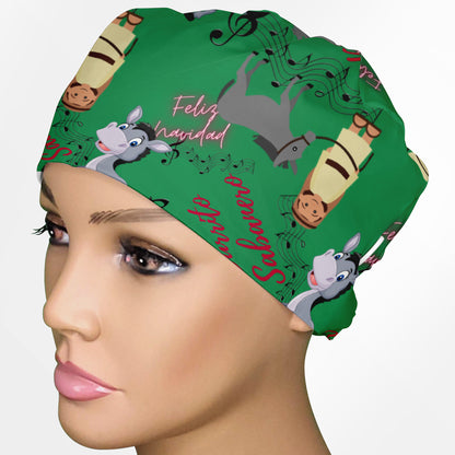 Burrito Sabanero Low-Tie Surgeon Scrub Cap