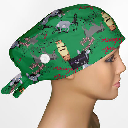 Burrito Sabanero Low-Tie Surgeon Scrub Cap