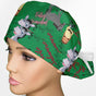 Burrito Sabanero Ponytail Scrub Cap