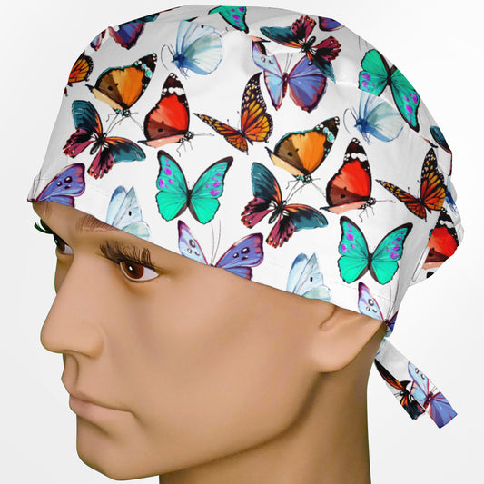 Butterflies Surgeon Scrub Cap
