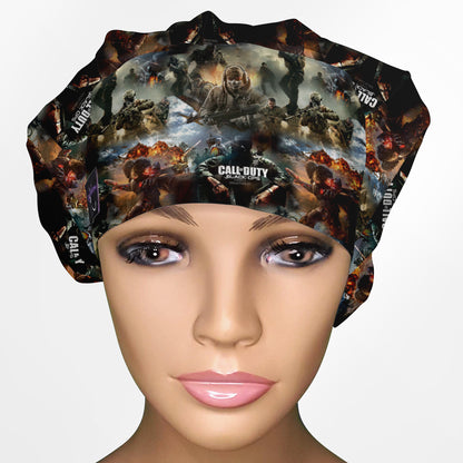Call Of Duty Bouffant Scrub Cap