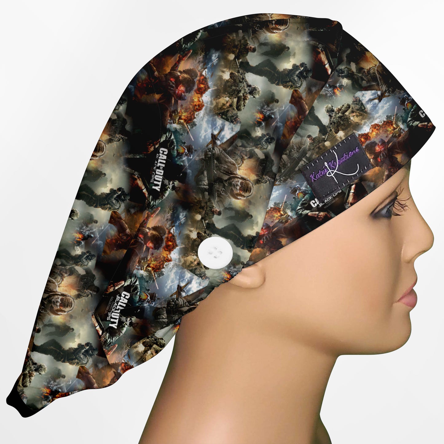 Call Of Duty Bouffant Scrub Cap