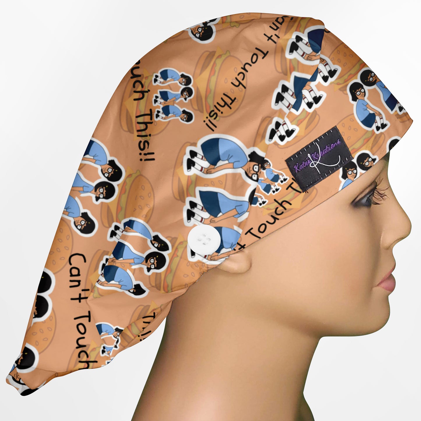Can't Touch This Bouffant Scrub Cap