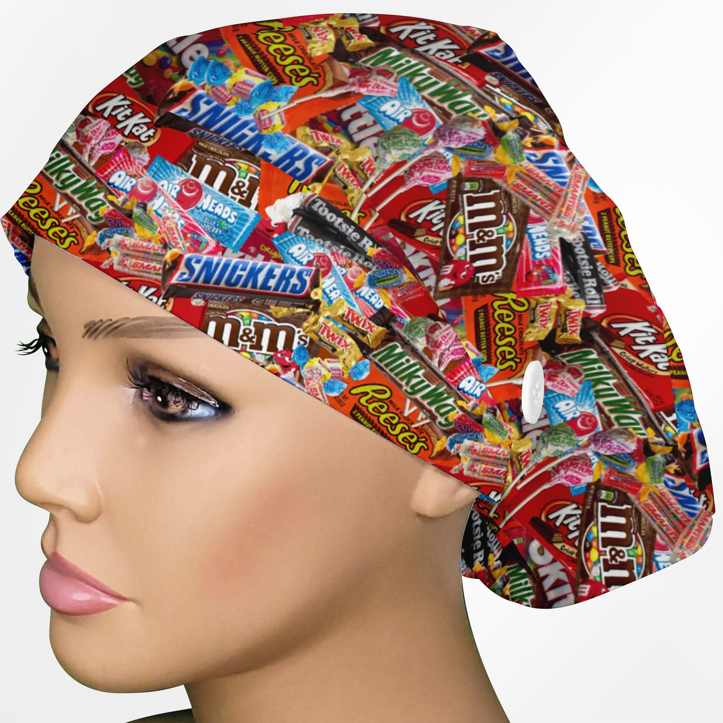 Candy Bars Euro Scrub Cap