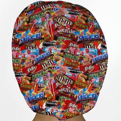 Candy Bars Euro Scrub Cap