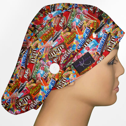 Candy Bars Euro Scrub Cap