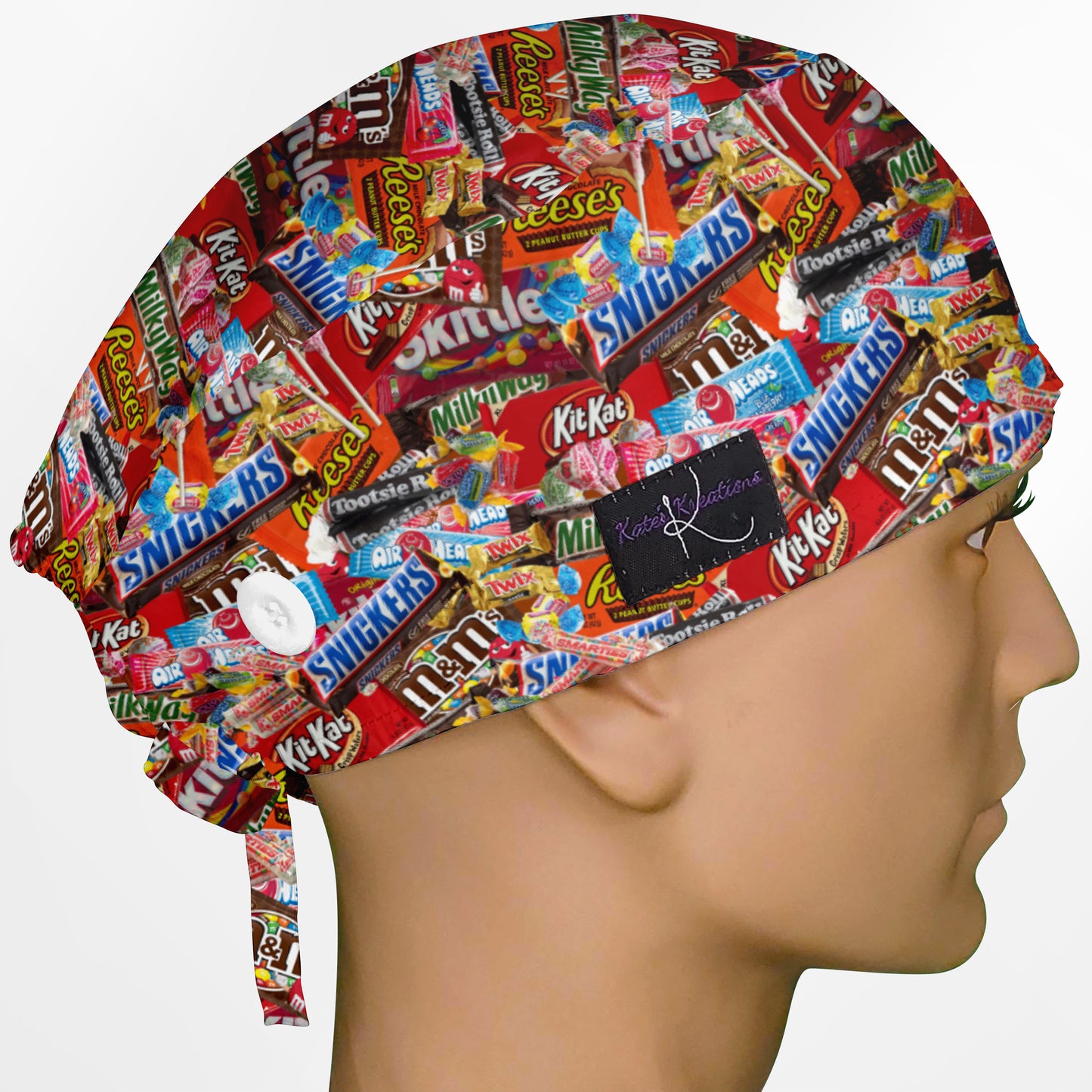 Candy Bars Surgeon Scrub Cap