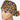 Candy Corn Ponytail Scrub Cap