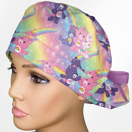 Care Bears Ponytail Scrub Cap