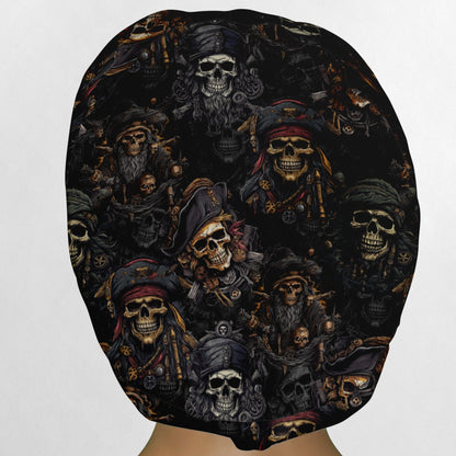 Caribbean Pirates Euro Scrub Cap
