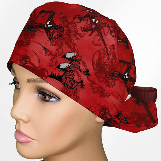 Carni Ponytail Scrub Cap