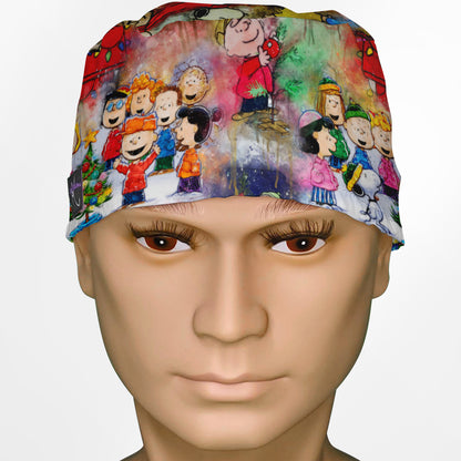 Charlie Brown Christmas Surgeon Scrub Cap