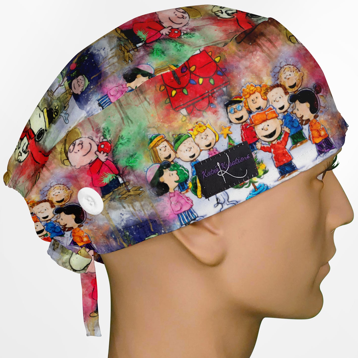Charlie Brown Christmas Surgeon Scrub Cap