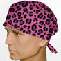 Cheetah Pink Surgeon Scrub Cap