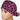 Cheetah Pink Ponytail Scrub Cap