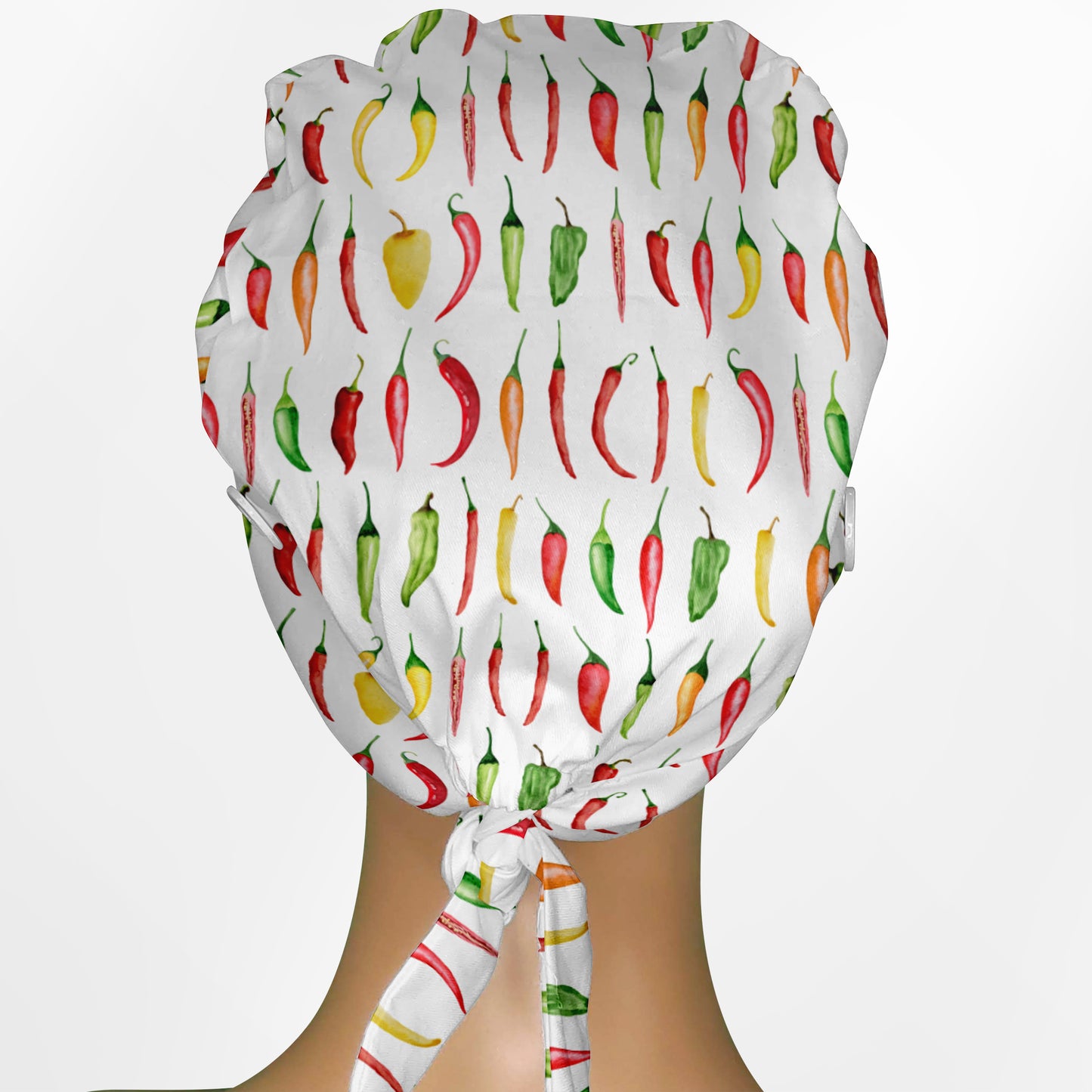 Chilies Low-Tie Surgeon Scrub Cap