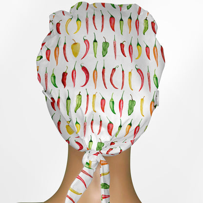 Chilies Low-Tie Surgeon Scrub Cap