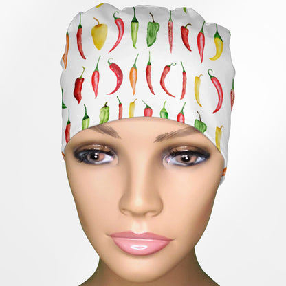 Chilies Low-Tie Surgeon Scrub Cap