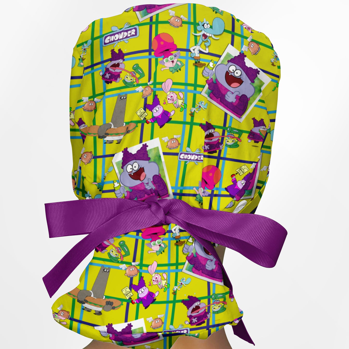 Chowder Ponytail Scrub Cap