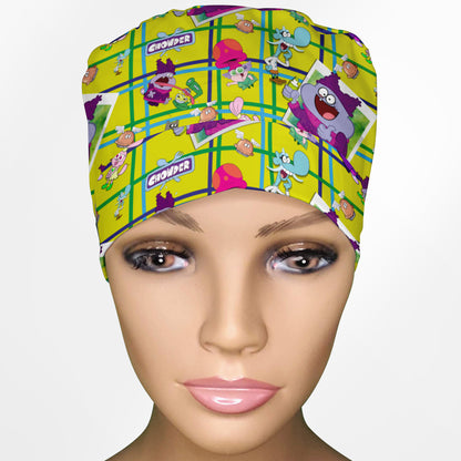 Chowder Ponytail Scrub Cap