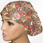 Christmas Chocolate Euro Scrub Cap