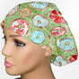 Christmas Donuts Euro Scrub Cap