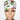Christmas Gnomes Ponytail Scrub Cap