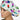 Christmas Lights Bouffant Scrub Cap