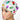 Christmas Lights Low-Tie Surgeon Scrub Cap