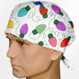 Christmas Lights Surgeon Scrub Cap