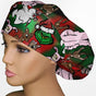 Christmas Movies Bouffant Scrub Cap