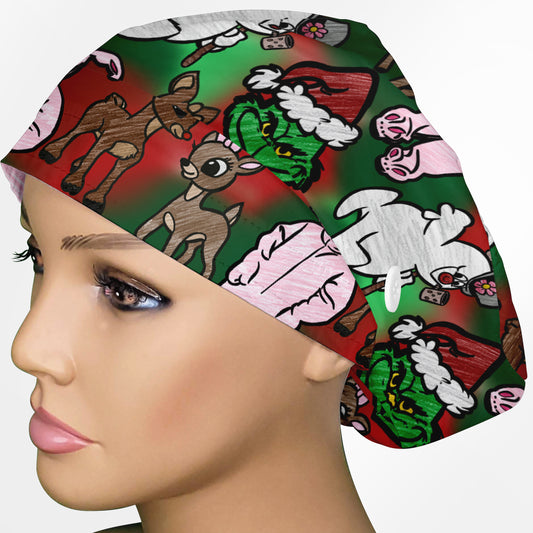 Christmas Movies Euro Scrub Cap