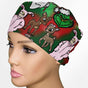 Christmas Movies Low-Tie Surgeon Scrub Cap