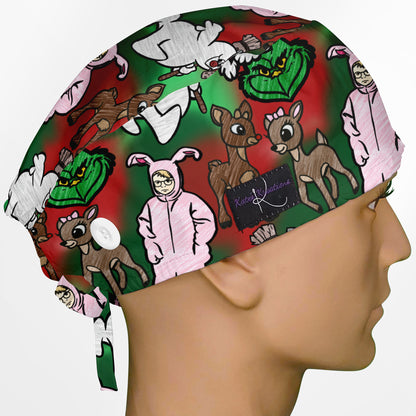 Christmas Movies Surgeon Scrub Cap