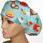 Christmas Treats Bouffant Scrub Cap