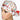 Christmas Trucks Ponytail Scrub Cap