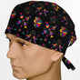 Cinco De Mayo Black Surgeon Scrub Cap